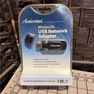 Actiontec Wireless N USB Network Adapter | Model 802AIN | Windows Vista XP